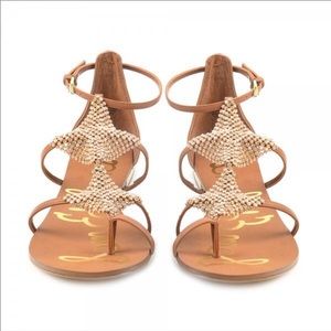 Sam Elderman Women's Brown Tyra Sandal